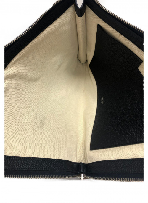 TOM FORD（トムフォード）TOM FORD (トム フォード) Tハンドルクラッチバッグ ネイビー サイズ:下記参照の古着・服飾アイテム