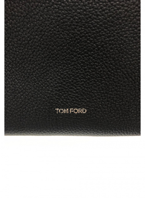 TOM FORD（トムフォード）TOM FORD (トム フォード) Tハンドルクラッチバッグ ネイビー サイズ:下記参照の古着・服飾アイテム