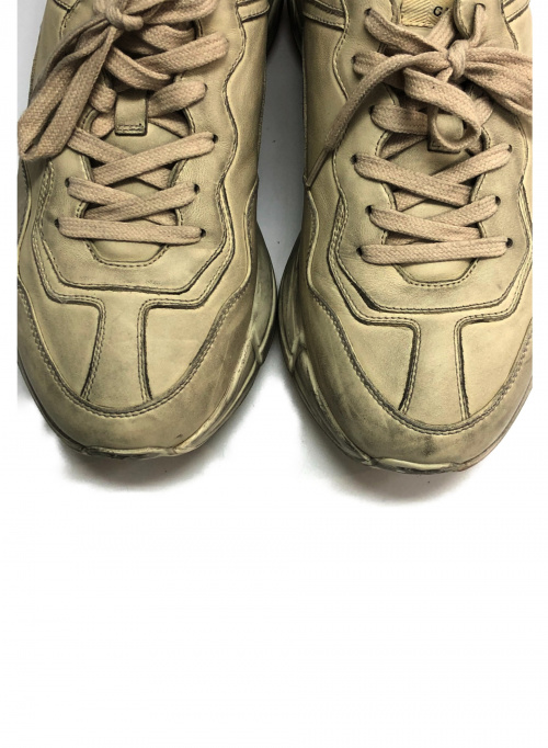 GUCCI（グッチ）GUCCI (グッチ) ライトンスニーカー グレー サイズ:72/1 ?498916　 A9L00 9522の古着・服飾アイテム