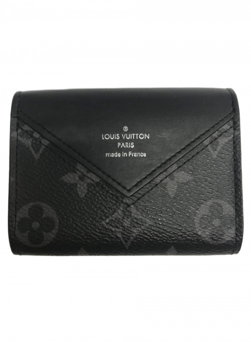 LOUIS VUITTON（ルイ ヴィトン）LOUIS VUITTON (ルイ・ヴィトン) エテュイ・カルト アルセーヌ ブラック モノグラム・エクリプス GI0198 SP2197の古着・服飾アイテム