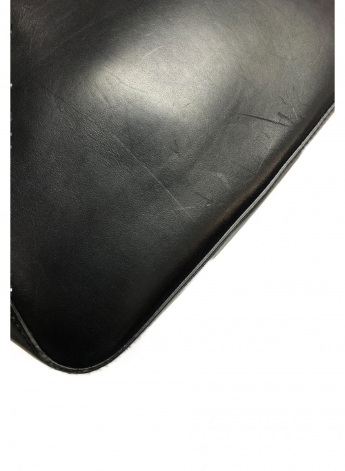 GUCCI（グッチ）GUCCI (グッチ) シェリーラインレザーミニバッグ ブラック 73984 001998の古着・服飾アイテム