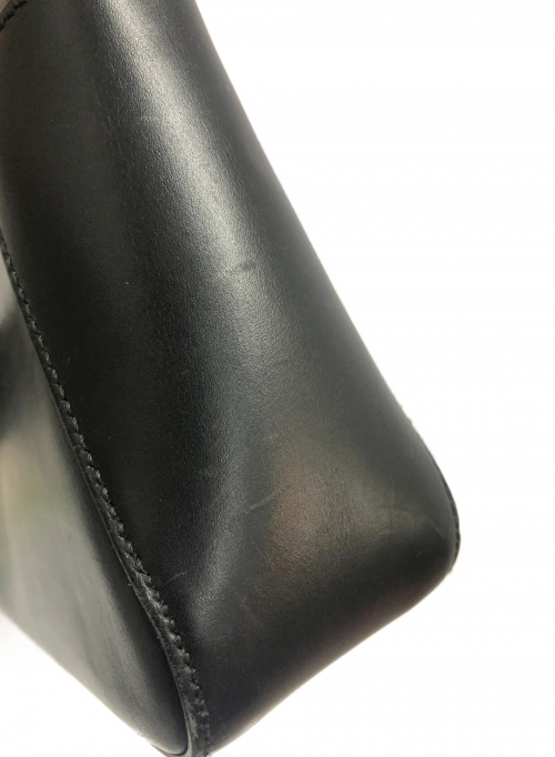 GUCCI（グッチ）GUCCI (グッチ) シェリーラインレザーミニバッグ ブラック 73984 001998の古着・服飾アイテム