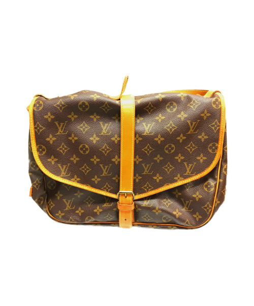 LOUIS VUITTON（ルイ ヴィトン）LOUIS VUITTON (ルイ・ヴィトン) ソミュール35 ブラウン M42254 AR0960の古着・服飾アイテム