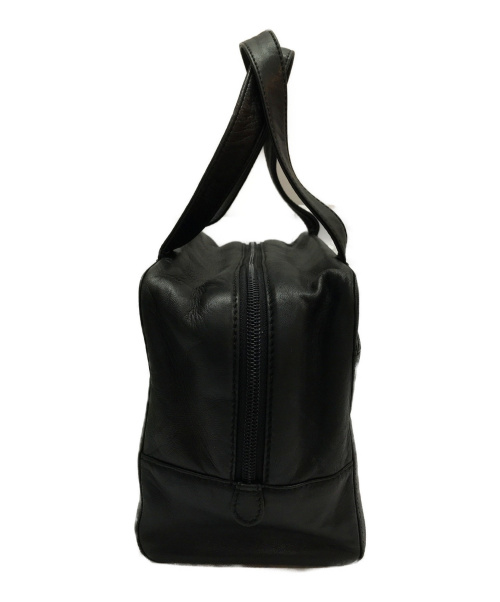 LOEWE（ロエベ）LOEWE (ロエベ) ナッパレザーミニ ハンドバッグ ブラック アナグラムの古着・服飾アイテム