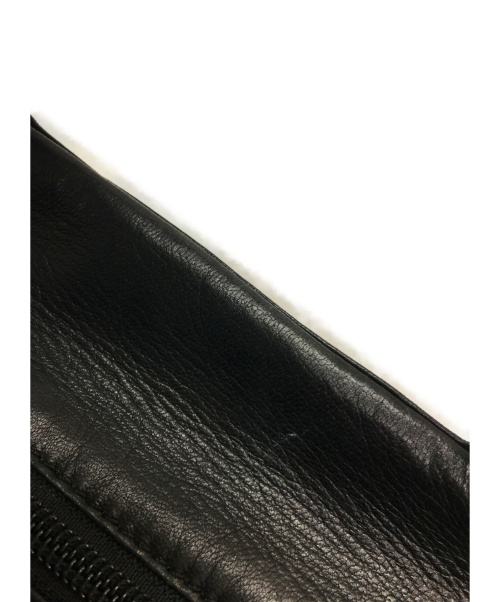 LOEWE（ロエベ）LOEWE (ロエベ) ナッパレザーミニ ハンドバッグ ブラック アナグラムの古着・服飾アイテム