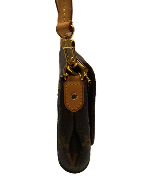 LOUIS VUITTON（ルイ ヴィトン）LOUIS VUITTON (ルイ ヴィトン) モノグラム・フェイボリットPM ブラウン M40717 FL0123の古着・服飾アイテム