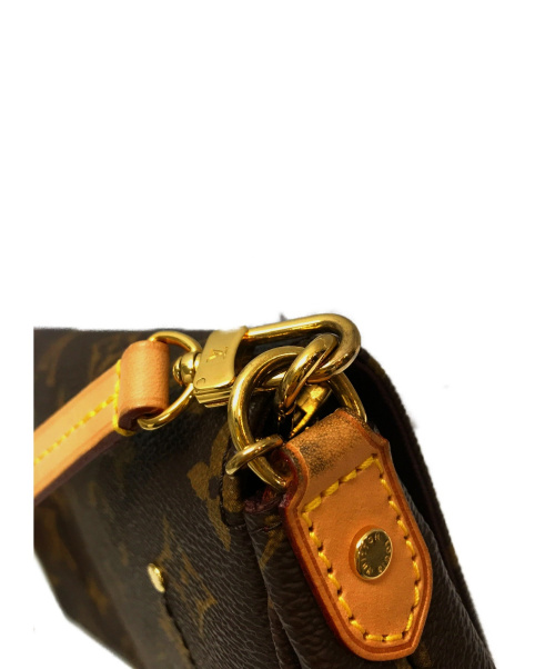 LOUIS VUITTON（ルイ ヴィトン）LOUIS VUITTON (ルイ ヴィトン) モノグラム・フェイボリットPM ブラウン M40717 FL0123の古着・服飾アイテム