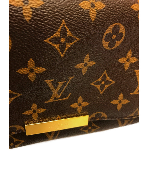 LOUIS VUITTON（ルイ ヴィトン）LOUIS VUITTON (ルイ ヴィトン) モノグラム・フェイボリットPM ブラウン M40717 FL0123の古着・服飾アイテム