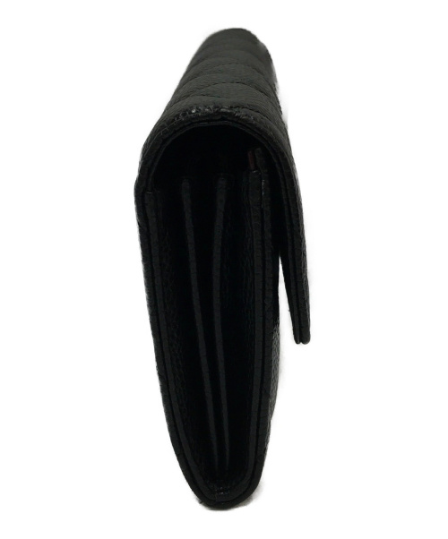CHANEL（シャネル）CHANEL (シャネル) キャビアスキンマトラッセウォレット ブラック A50096 17187515の古着・服飾アイテム