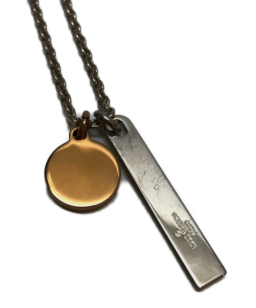 LOUIS VUITTON（ルイ ヴィトン）LOUIS VUITTON (ルイ ヴィトン) コリエ・チャーム・チェーンロジン ネックレス シルバー M64217の古着・服飾アイテム