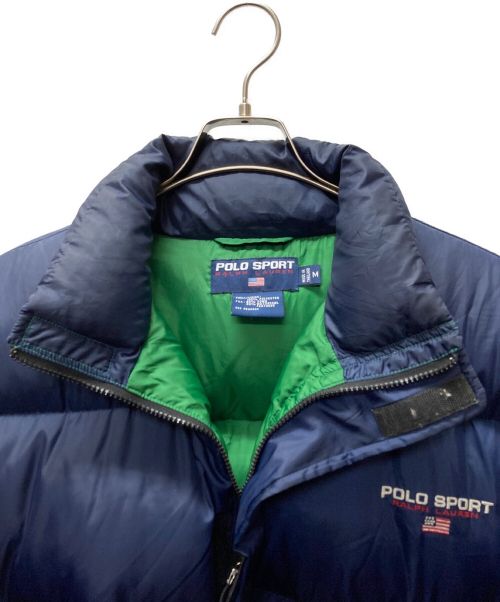POLO SPORT（ポロスポーツ）POLO SPORT (ポロスポーツ) ダウンジャケット ネイビー サイズ:Ｍの古着・服飾アイテム