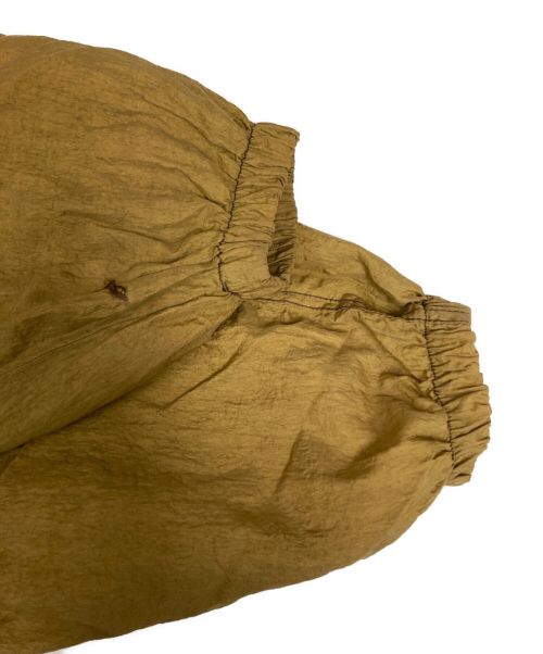 BONEVILLE（ボンネビル）BONEVILLE (ボンネビル) 【OLD】80-90’Sナイロン切替コットンジャケット イエロー×ブラウン サイズ:46の古着・服飾アイテム