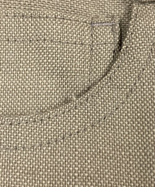 jonnlynx（ジョンリンクス）jonnlynx (ジョンリンクス) WOOL OXFORD PANTS ベージュ サイズ:34の古着・服飾アイテム