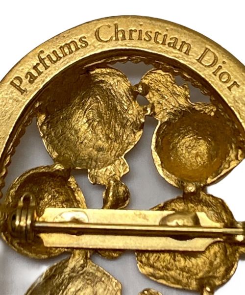 Parfums Christian Dior（パフューム クリスチャンディオール）Parfums Christian Dior (パフューム クリスチャンディオール) ブローチ ゴールド サイズ:下記参照の古着・服飾アイテム