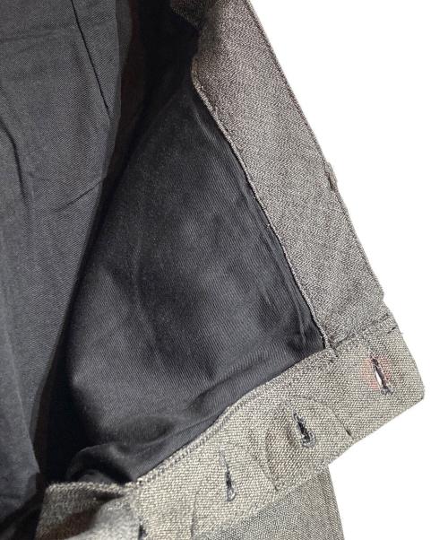 OLD CROW（オールドクロウ）OLD CROW (オールドクロウ) ウール混パンツ グレー サイズ:XLの古着・服飾アイテム
