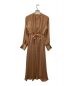Ameri (アメリ) CHIFFON GATHER DRESS ブラウン サイズ:S：6000円