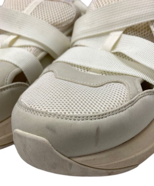 ENFOLD（エンフォルド）ENFOLD (エンフォルド) SNEAKERS-SANDAL ホワイト サイズ:38の古着・服飾アイテム