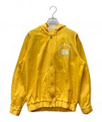 RUSSELL ATHLETICラッセルアスレチック）の古着「ジップパーカー」｜イエロー