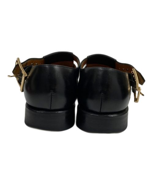 Jalan Sriwijaya（ジャランスリウァヤ）Jalan Sriwijaya (ジャランスリウァヤ) グルカシューズ ブラック サイズ:21.5の古着・服飾アイテム