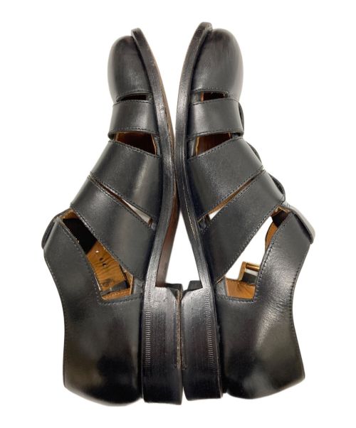 Jalan Sriwijaya（ジャランスリウァヤ）Jalan Sriwijaya (ジャランスリウァヤ) グルカシューズ ブラック サイズ:21.5の古着・服飾アイテム