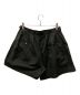 UNUSED (アンユーズド) Wide shorts garment dye ブラック サイズ:2：9000円