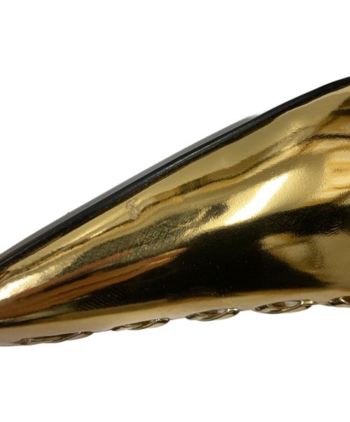 JIL SANDER（ジルサンダー）JIL SANDER (ジルサンダー) バレリーナフラットシューズ ゴールド サイズ:37の古着・服飾アイテム