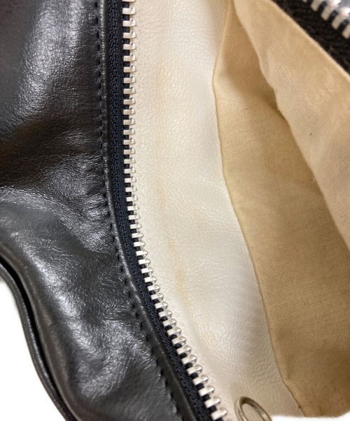 My way man（マイウェイマン）My way man (マイウェイマン) ライダースジャケット ブラック サイズ:32の古着・服飾アイテム