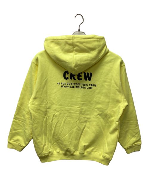 BALENCIAGA（バレンシアガ）BALENCIAGA (バレンシアガ) CREW HOODIE イエロー サイズ:Mの古着・服飾アイテム