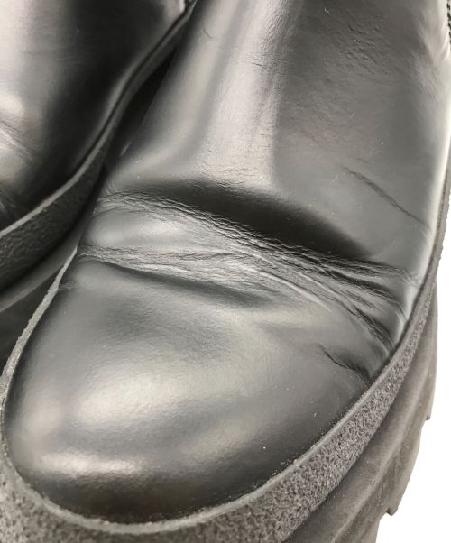 JIL SANDER（ジルサンダー）JIL SANDER (ジルサンダー) チャンキーソールブーツ ブラック サイズ:39の古着・服飾アイテム