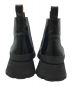 中古・古着 JIL SANDER (ジルサンダー) チャンキーソールブーツ ブラック サイズ:39：31000円