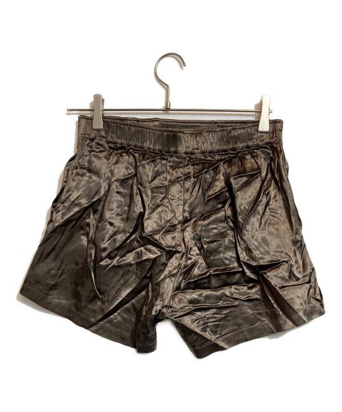 masu（エムエーエスユー）masu (エムエーエスユー) BOXING SHORTS オリーブ サイズ:46の古着・服飾アイテム