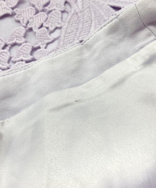CELFORD（セルフォード）CELFORD (セルフォード) スズランレーススカート パープル サイズ:34の古着・服飾アイテム