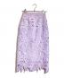 CELFORD（セルフォード）の古着「スズランレーススカート」｜パープル