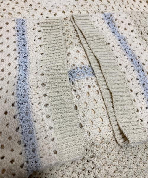 KITH（キス）KITH (キス) Thompson Crochet ニットシャツ アイボリー サイズ:なしの古着・服飾アイテム