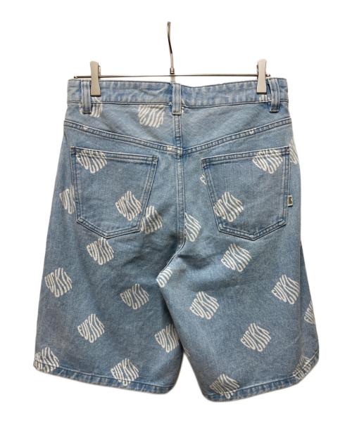 croper（-）croper (-) HUF (ハフ) Fuck It Cromer Short スカイブルー サイズ:28の古着・服飾アイテム