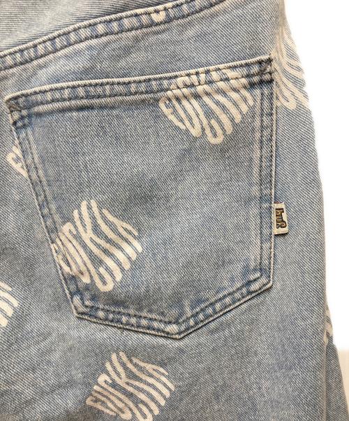 croper（-）croper (-) HUF (ハフ) Fuck It Cromer Short スカイブルー サイズ:28の古着・服飾アイテム