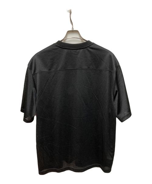 HUF（ハフ）HUF (ハフ) CYPRESS HILL (サイプレスヒル) COMPASS MESH JERSEY ブラック サイズ:Lの古着・服飾アイテム