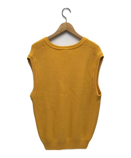 HUF（ハフ）HUF (ハフ) ANTON SWEATER VEST イエロー サイズ:Mの古着・服飾アイテム