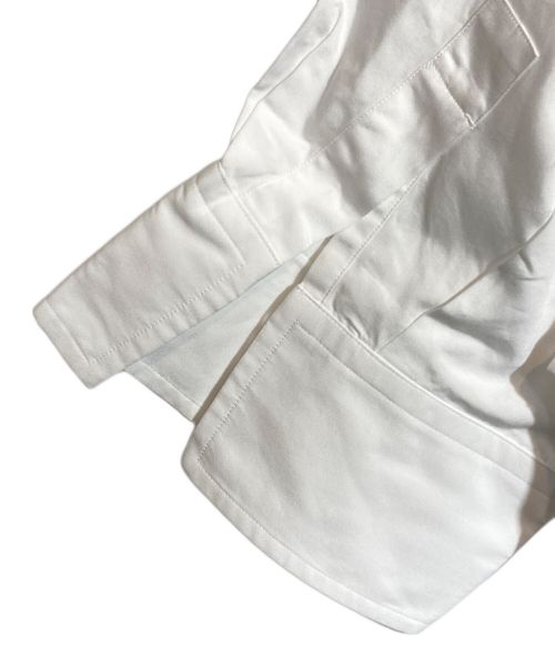 TOMORROW LAND（トゥモローランド）TOMORROW LAND (トゥモローランド) B コットングログラン ハーフスリーブシャツ ホワイト サイズ:34の古着・服飾アイテム