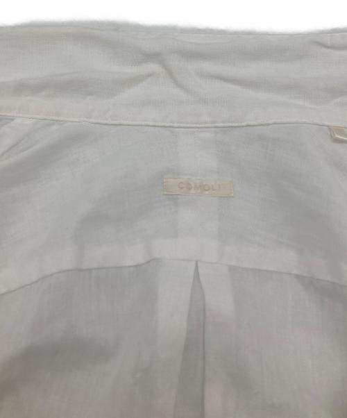 COMOLI（コモリ）COMOLI (コモリ) ベタシャンオープンカラーシャツ ホワイト サイズ:2の古着・服飾アイテム