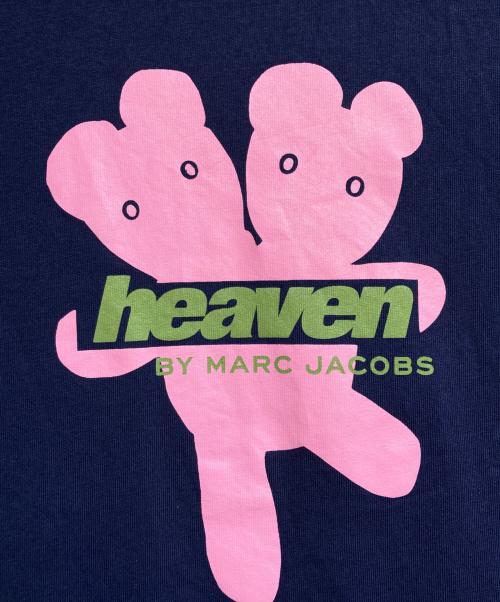 Heaven by Marc Jacobs（ヘブンバイマークジェイコブス）Heaven by Marc Jacobs (ヘブンバイマークジェイコブス) ダブルヘッドベアプリントカットソー ネイビー サイズ:Mの古着・服飾アイテム