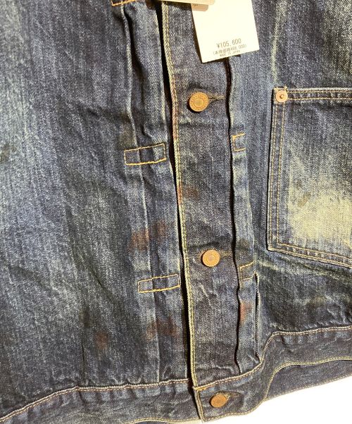 SAINT MICHAEL（セントマイケル）SAINT MICHAEL (セントマイケル) BerBerJin (ベンベルジン) 1stタイプデニムジャケット インディゴ サイズ:Ｌの古着・服飾アイテム