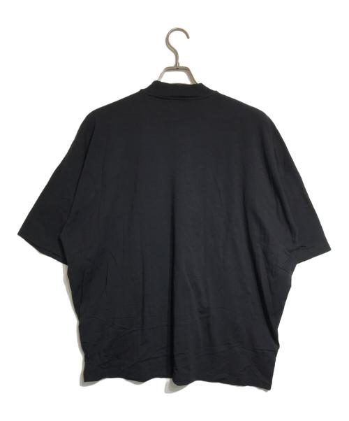 JIL SANDER（ジルサンダー）JIL SANDER (ジルサンダー) モックネックTシャツ ブラック サイズ:Sの古着・服飾アイテム