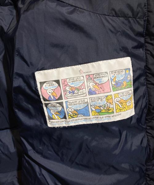MONCLER（モンクレール）MONCLER (モンクレール) ダウンコート ネイビー サイズ:1の古着・服飾アイテム