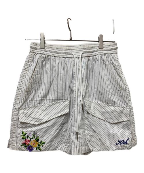 KITH（キス）KITH (キス) ハーフパンツ ホワイト サイズ:Sの古着・服飾アイテム