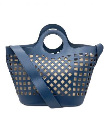 中古・古着通販】HEREU (ヘリュー) パンチング 2WAY レザーバッグ  