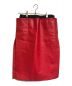 sacai (サカイ) Faux Leather Skirt レッド サイズ:L：8000円