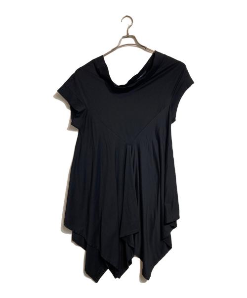 LIMI feu（リミフゥ）LIMI feu (リミフゥ) ドレープワンピース ブラック サイズ:Sの古着・服飾アイテム