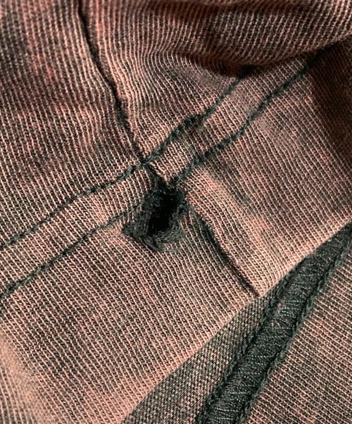 ALEXANDER WANG（アレキサンダー・ワン）ALEXANDER WANG (アレキサンダーワン) アシッドウォッシュロゴTシャツ レッド サイズ:Lの古着・服飾アイテム