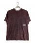ALEXANDER WANG（アレキサンダーワン）の古着「アシッドウォッシュロゴTシャツ」｜レッド
